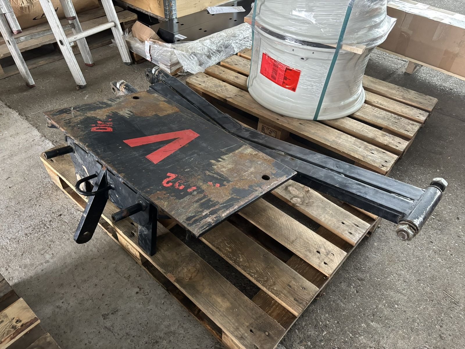 Sonstige Traktorteile des Typs Sonstige Hauer Schneepflugplatte Valtra N122D, Gebrauchtmaschine in Göpfritz (Bild 4)