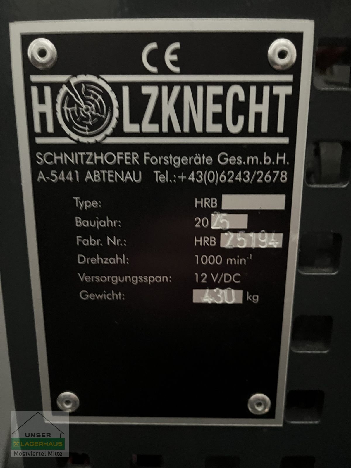 Sonstige Traktorteile типа Sonstige Holzknecht Retarder HRB, Neumaschine в Bergland (Фотография 3)