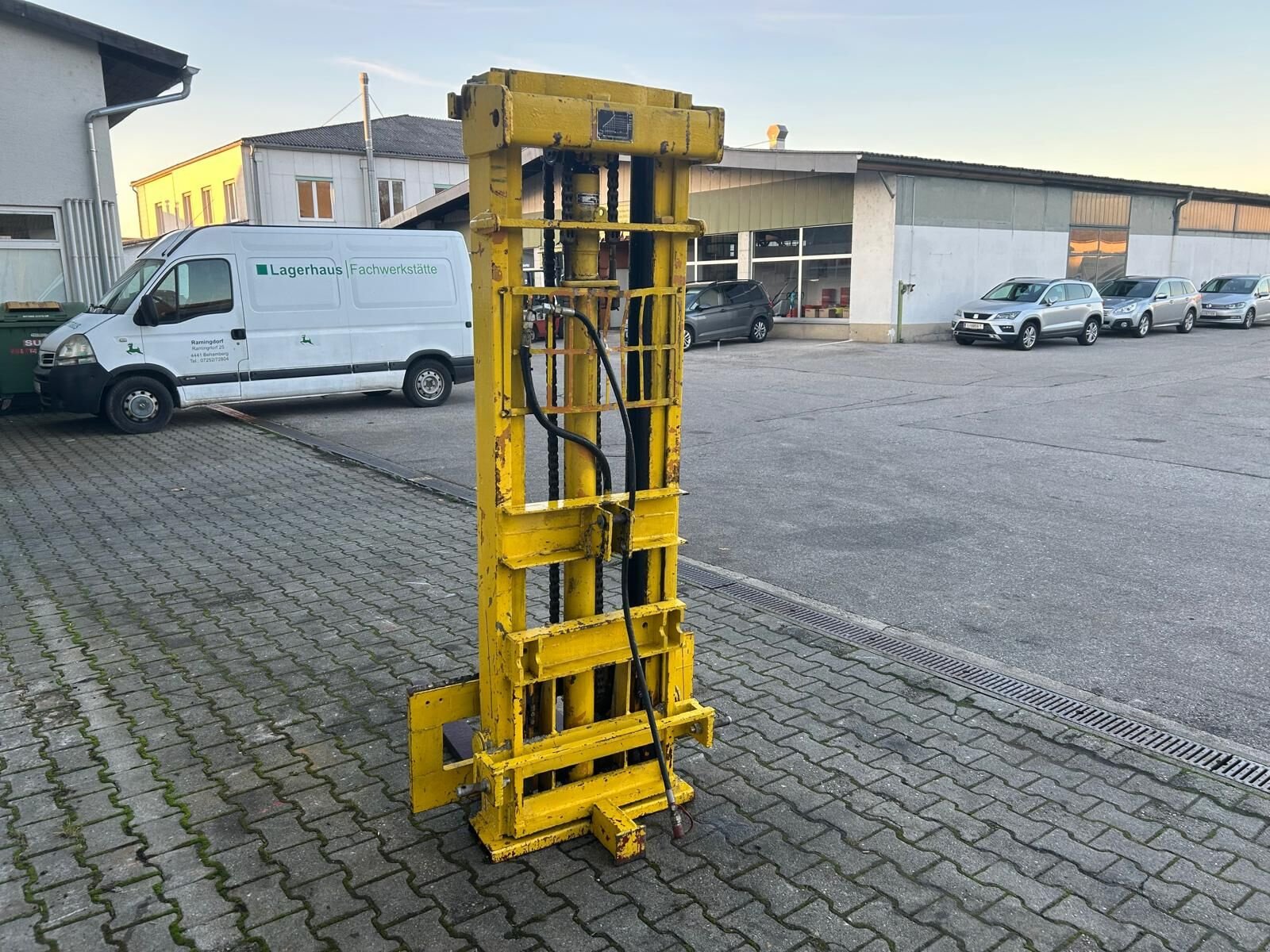 Sonstige Traktorteile типа Sonstige Hubgerüst Eigenbau, Gebrauchtmaschine в Kirchdorf (Фотография 4)