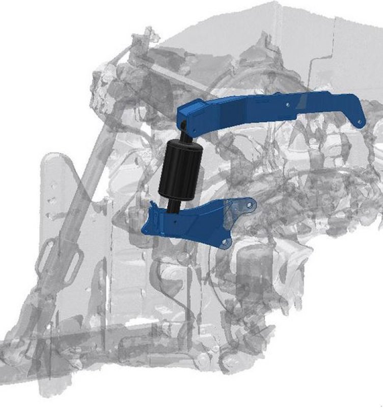 Sonstige Traktorteile des Typs Sonstige SAMO pneum. Kabinenfederung, Neumaschine in St. Marienkirchen (Bild 3)