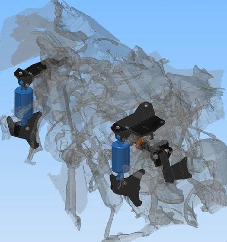 Sonstige Traktorteile des Typs Sonstige SAMO pneum. Kabinenfederung, Neumaschine in St. Marienkirchen (Bild 4)