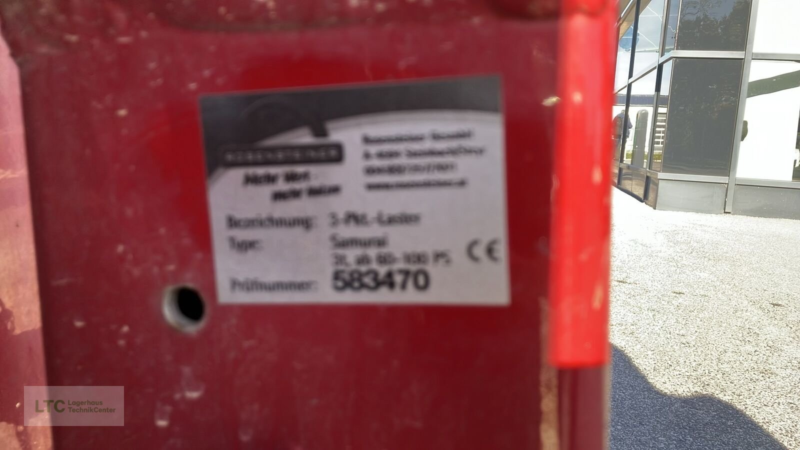 Sonstige Traktorteile des Typs Sonstige Samurai 200/125, Gebrauchtmaschine in Eggendorf (Bild 10)