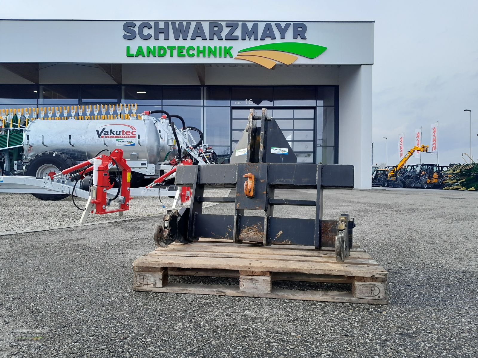 Sonstige Traktorteile типа Sonstige Schwarzmayr Merlo auf 3-Punkt, Vorführmaschine в Aurolzmünster (Фотография 2)