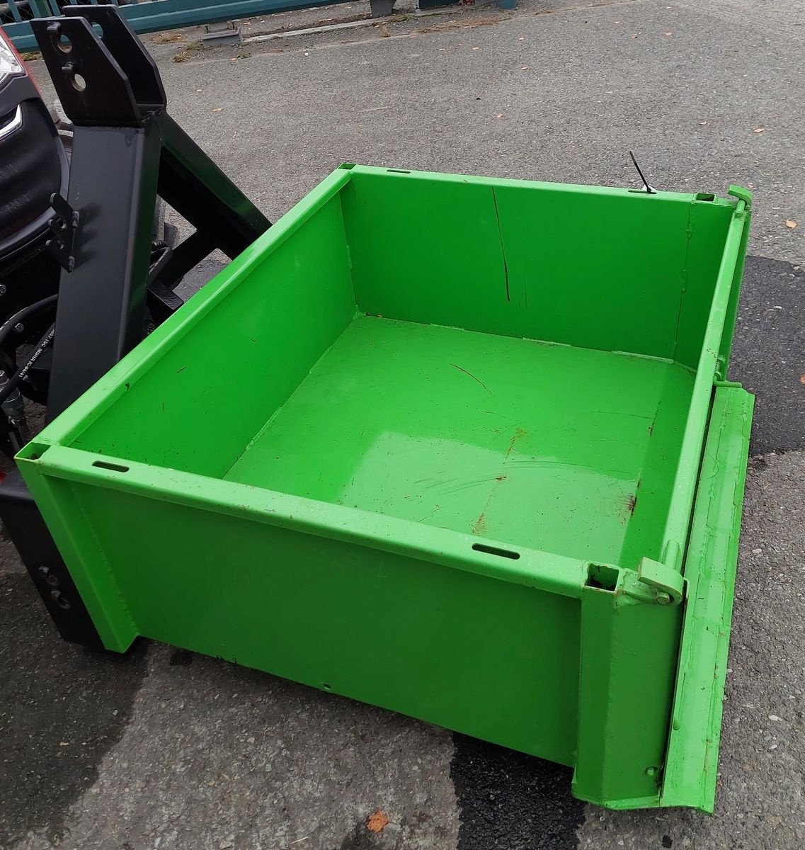 Sonstige Traktorteile des Typs Sonstige Transportkiste 1 x 1 m hydraulisch, Gebrauchtmaschine in Strem (Bild 1)