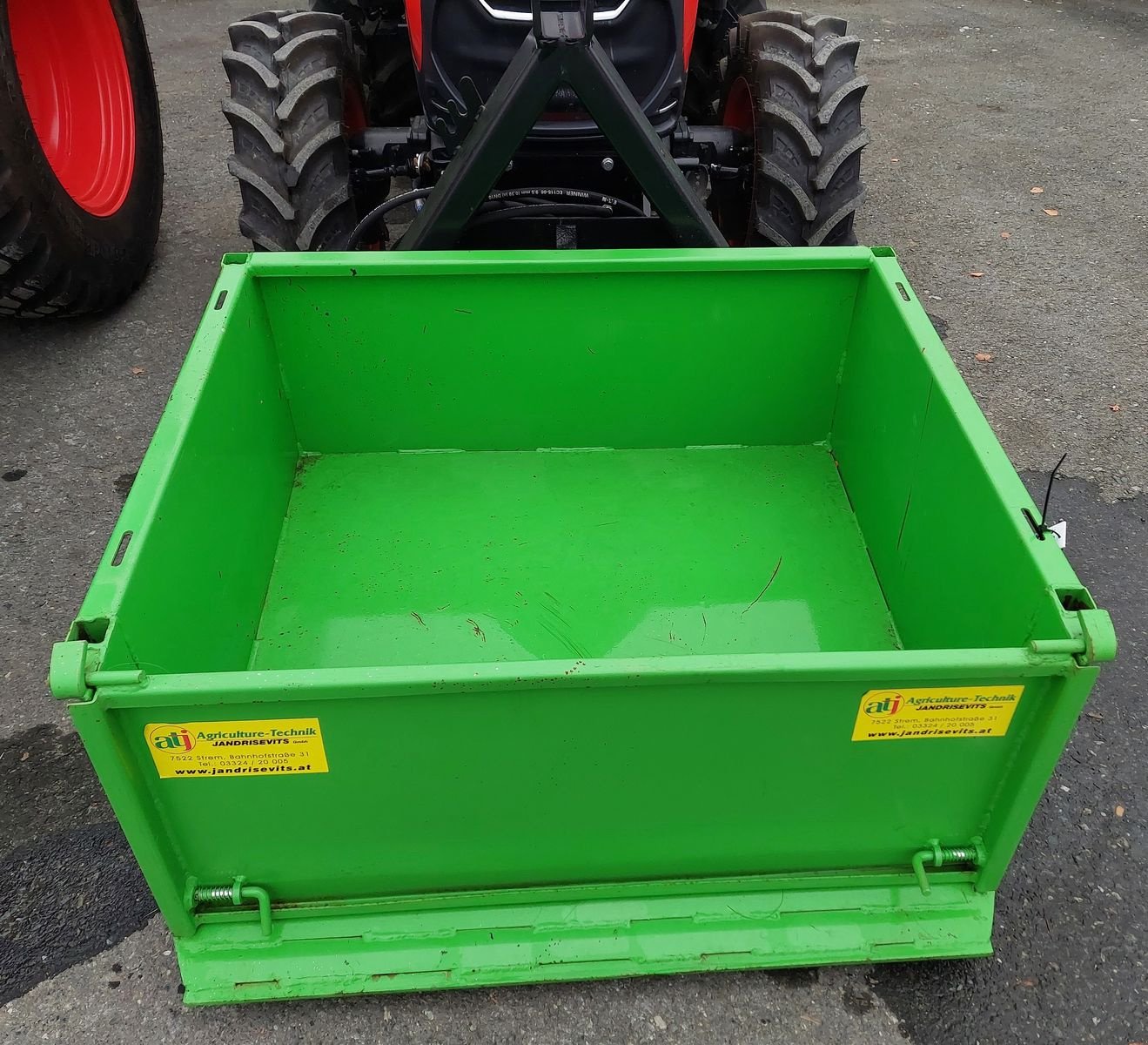 Sonstige Traktorteile des Typs Sonstige Transportkiste 1 x 1 m hydraulisch, Gebrauchtmaschine in Strem (Bild 3)