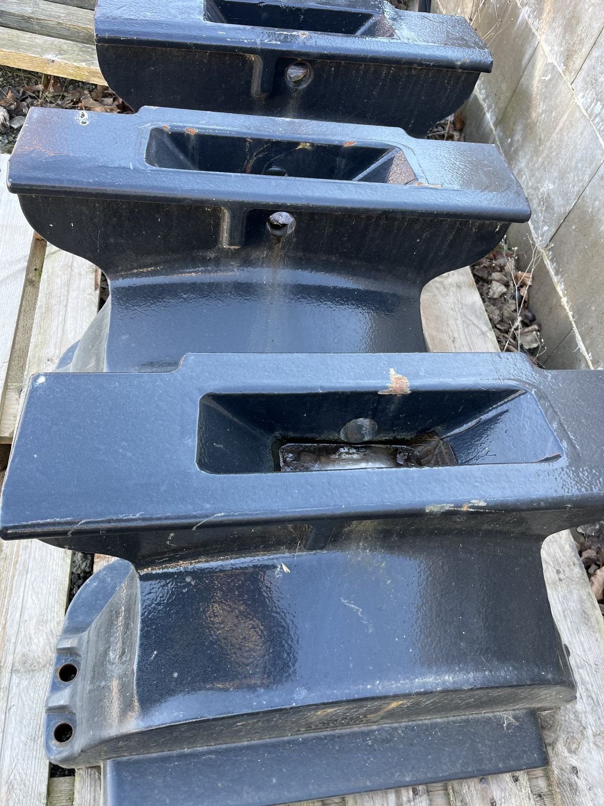 Sonstige Traktorteile типа Sonstige verschiedene Gewichtsträger, Gebrauchtmaschine в Nieheim Kreis Höxter (Фотография 2)