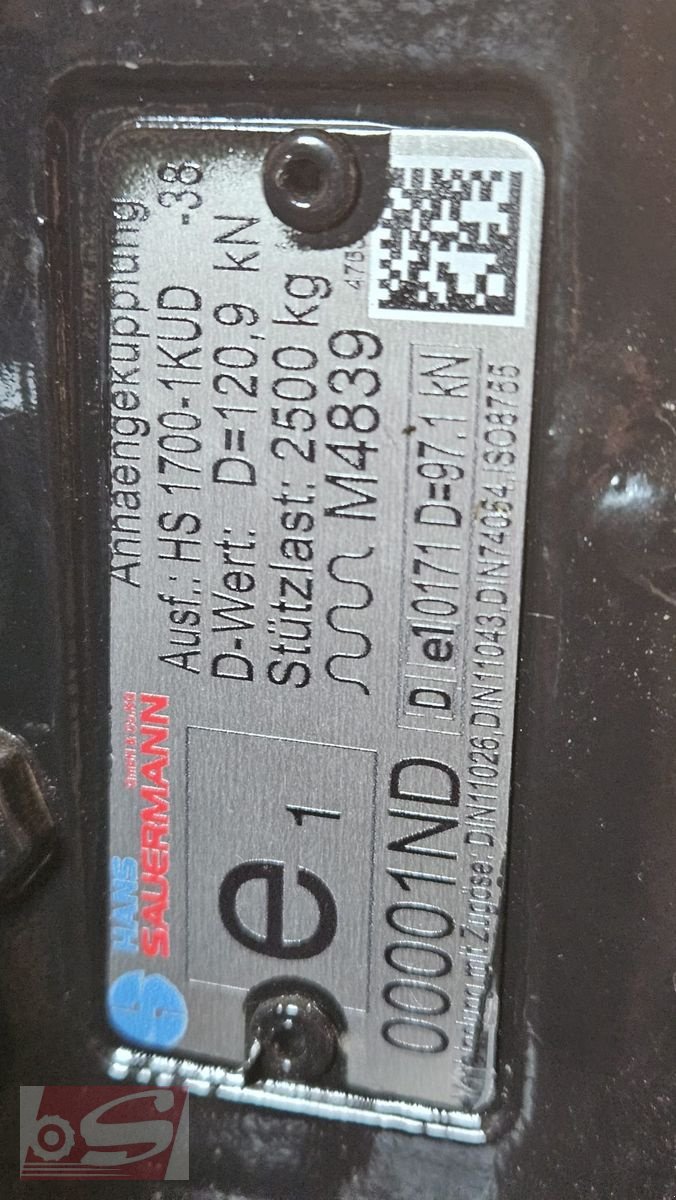 Sonstige Traktorteile typu Steyr Automat. Anhängevorrichtung Sauermann, Gebrauchtmaschine w Offenhausen (Zdjęcie 3)