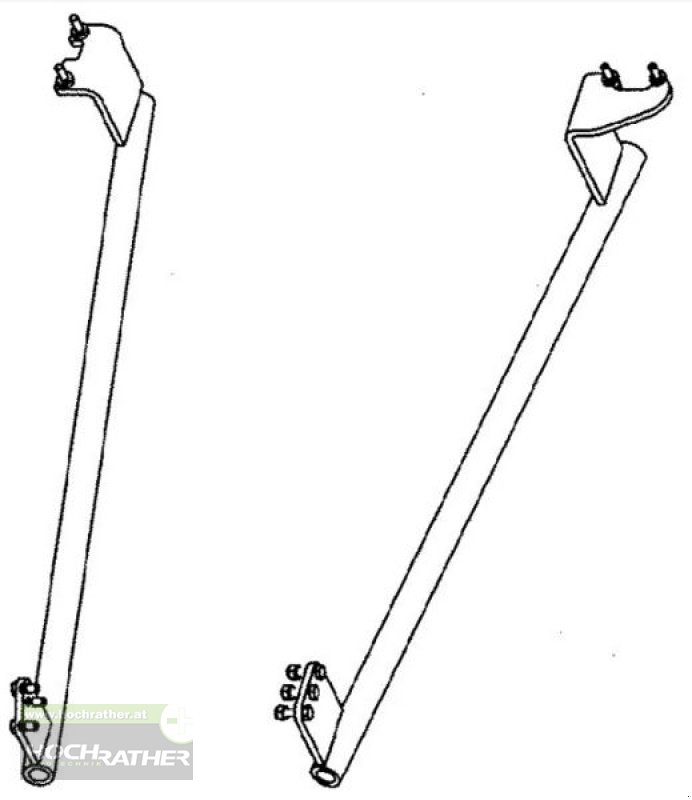 Sonstige Traktorteile a típus Steyr Hinterachsabstützung Steyr MT, Neumaschine ekkor: Kronstorf (Kép 1)