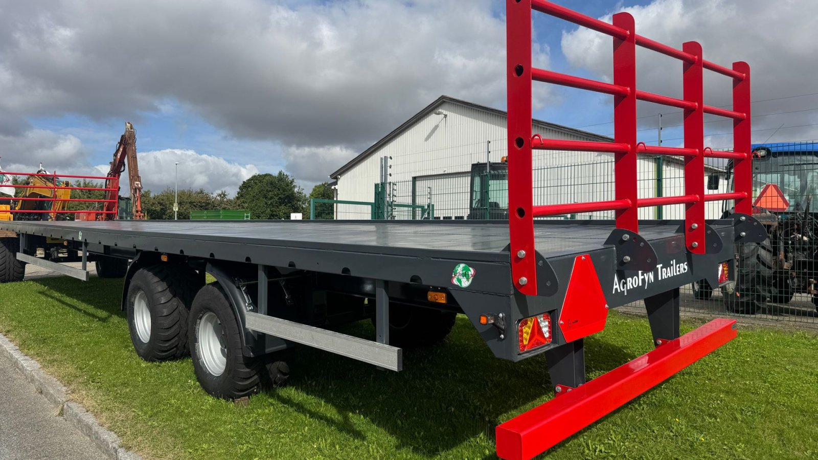 Sonstige Transporttechnik tip AS Trailers 12.50 meter ballevogn, Gebrauchtmaschine in Ringe (Poză 9)