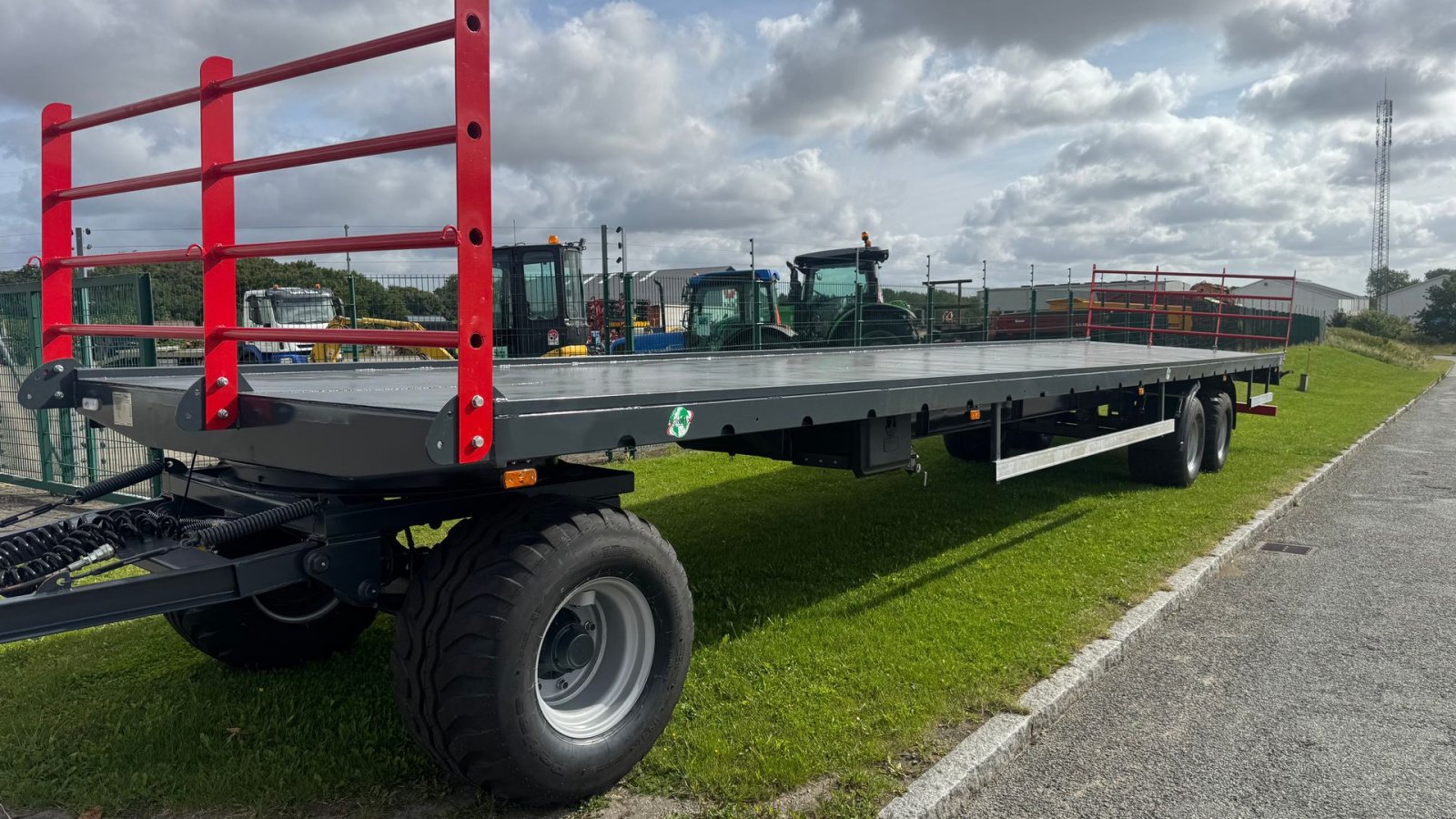 Sonstige Transporttechnik tip AS Trailers 12.50 meter ballevogn, Gebrauchtmaschine in Ringe (Poză 4)