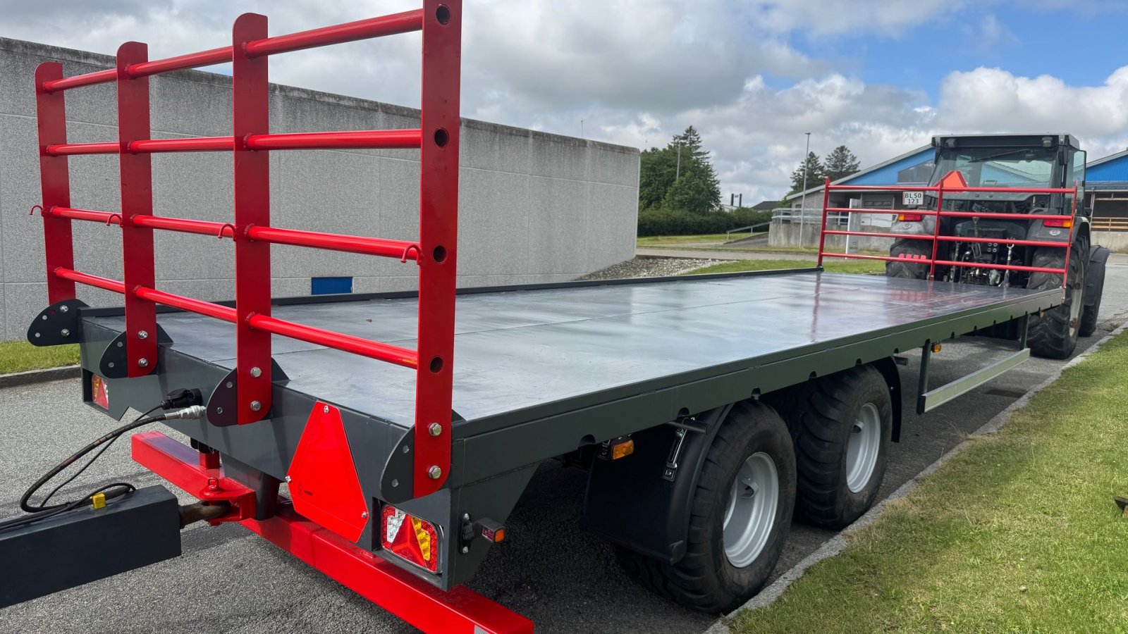 Sonstige Transporttechnik typu AS Trailers 2x 7,5m. Kærretræk 2x7.50 meter, Gebrauchtmaschine v Ringe (Obrázek 15)