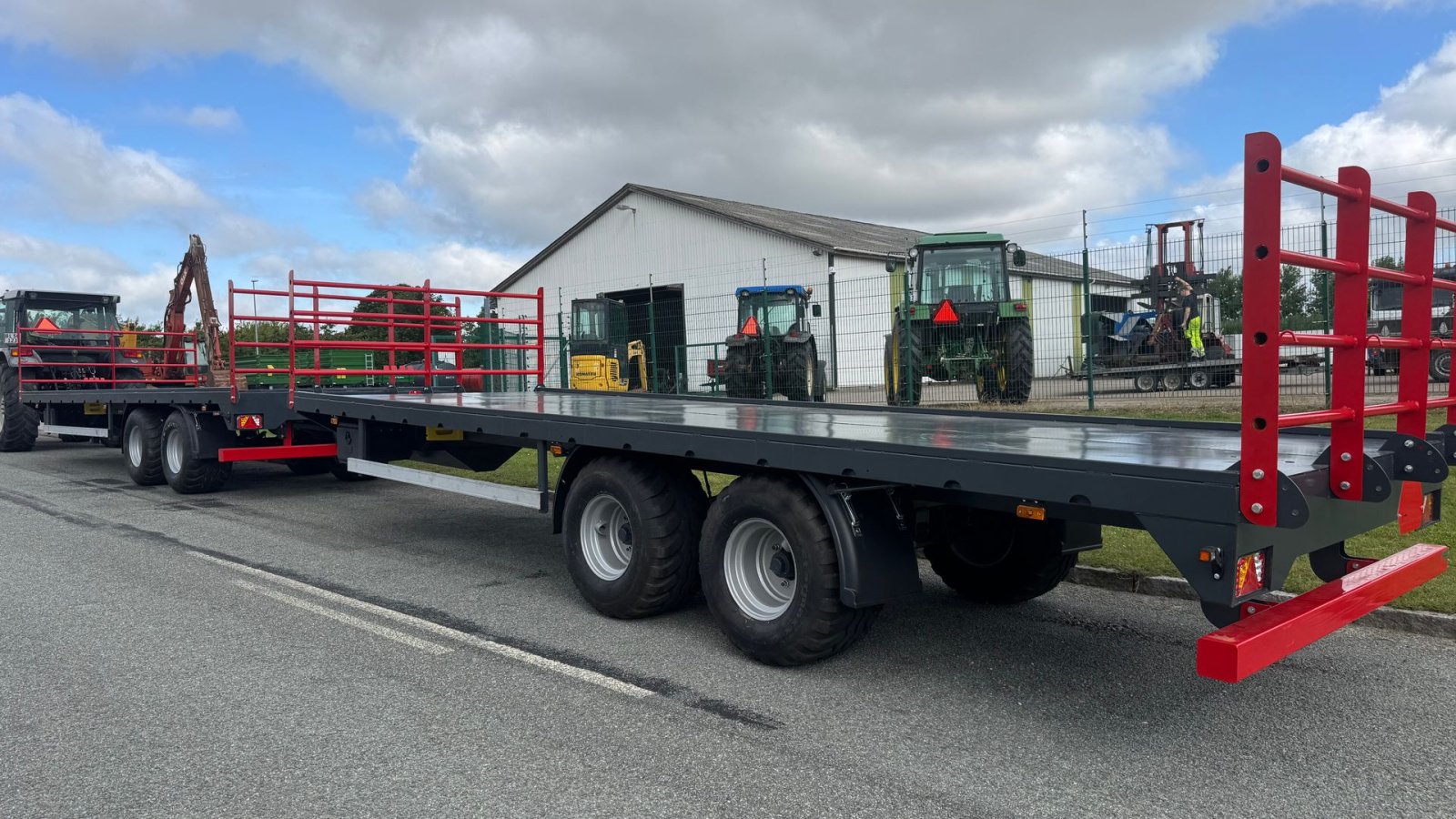 Sonstige Transporttechnik typu AS Trailers 2x 7,5m. Kærretræk 2x7.50 meter, Gebrauchtmaschine v Ringe (Obrázek 8)