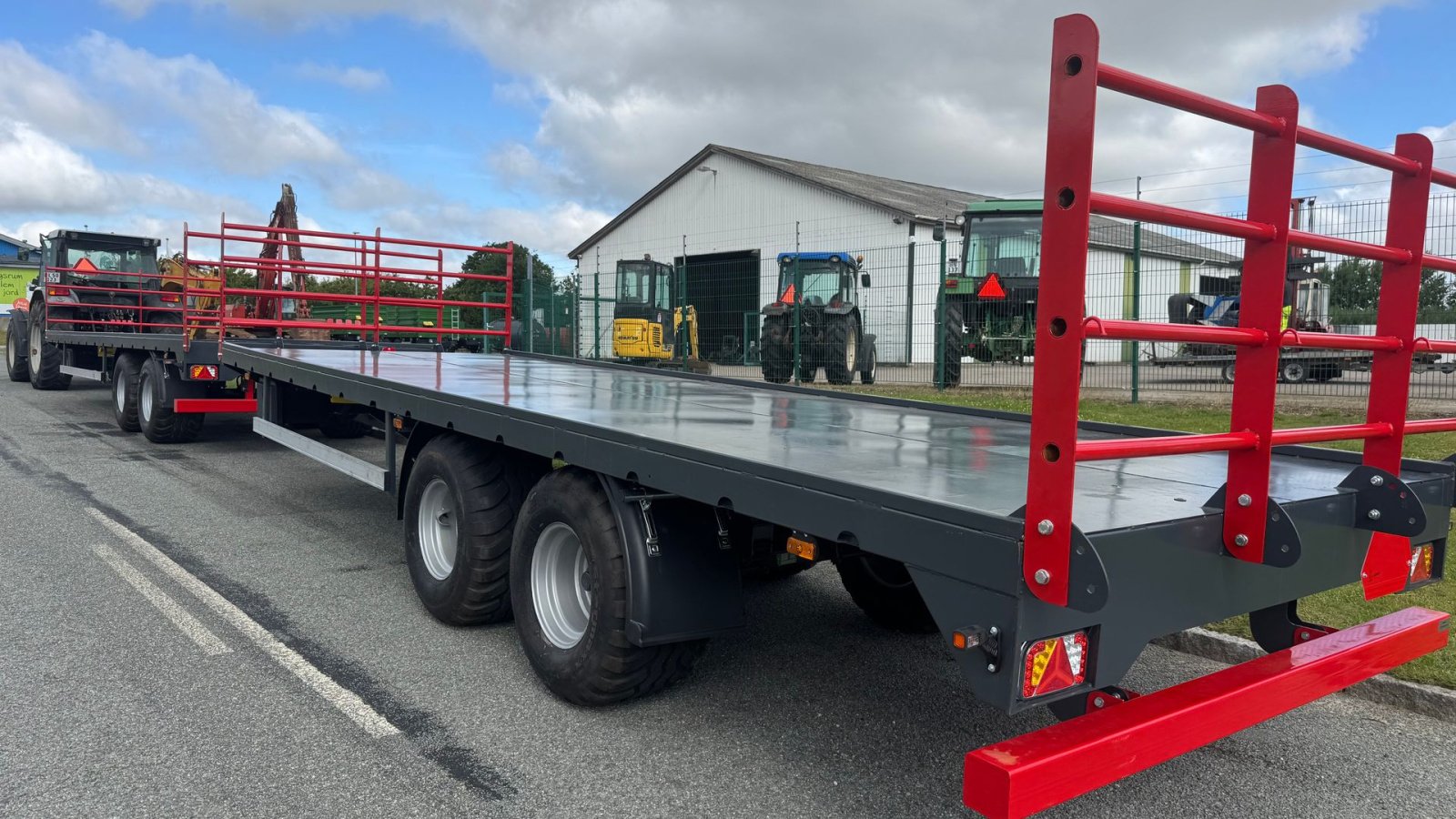 Sonstige Transporttechnik typu AS Trailers 2x 7,5m. Kærretræk 2x7.50 meter, Gebrauchtmaschine v Ringe (Obrázek 11)