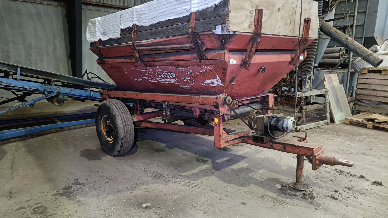 Sonstige Transporttechnik tipa Bredal Gummibånds aflæsservogn, Gebrauchtmaschine u Egtved (Slika 1)