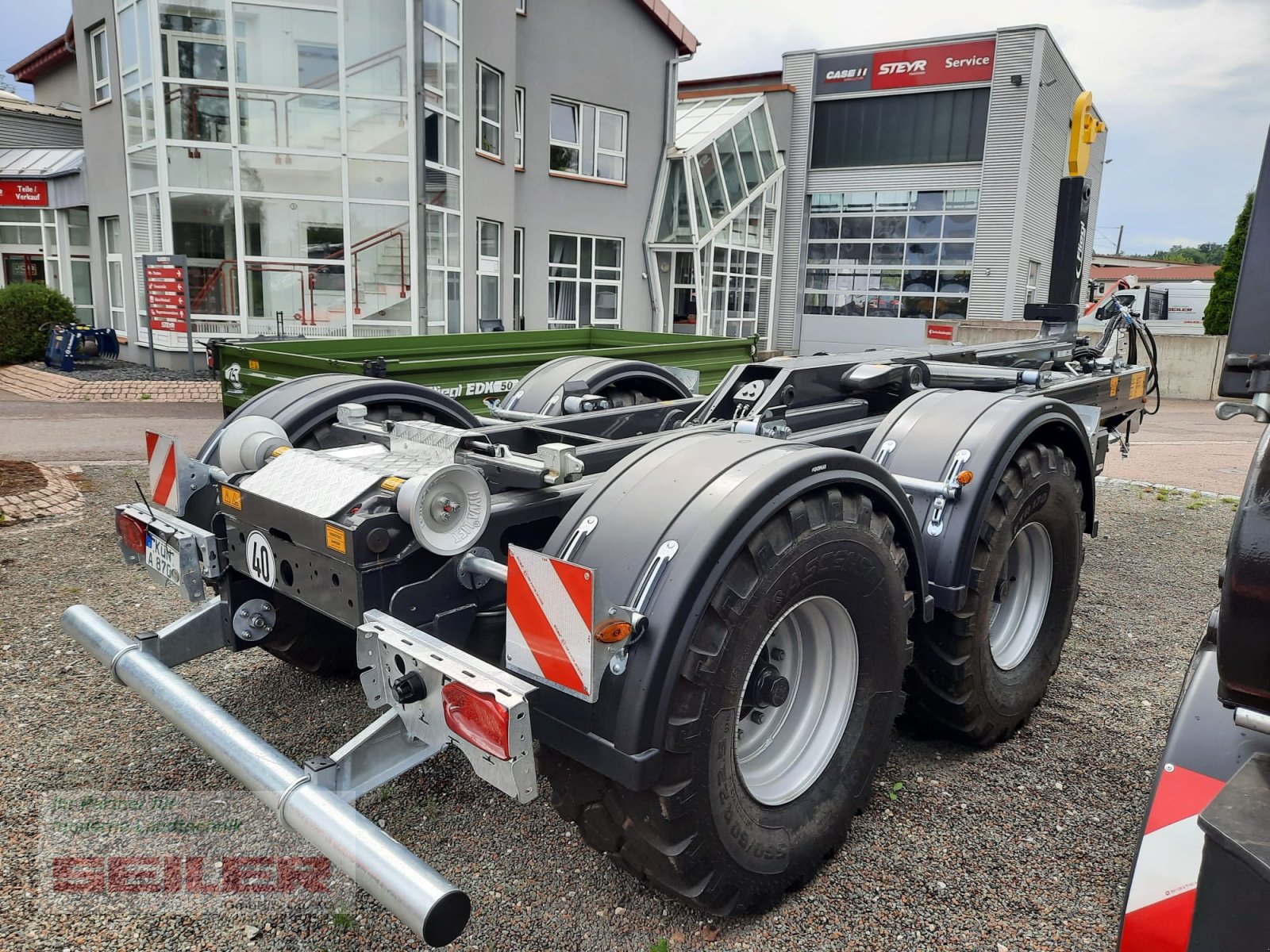 Sonstige Transporttechnik of the type Fliegl HKL 22 Jumbo Abrollkipper, Neumaschine in Ansbach (Picture 3)