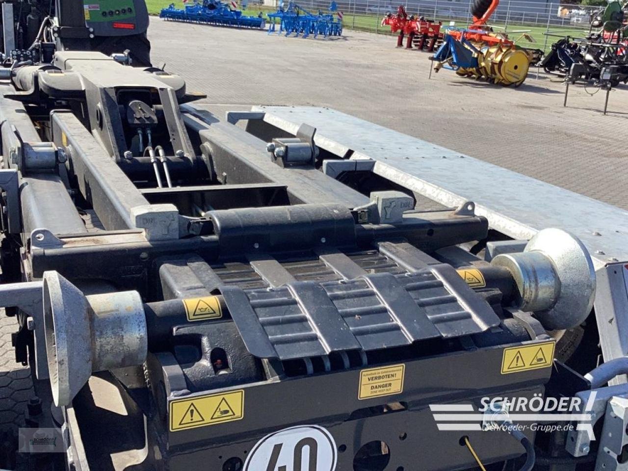 Sonstige Transporttechnik Türe ait Fliegl HKL 22, Gebrauchtmaschine içinde Norden (resim 12)