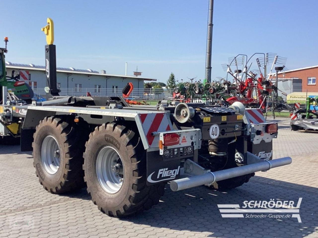 Sonstige Transporttechnik Türe ait Fliegl HKL 22, Gebrauchtmaschine içinde Norden (resim 13)