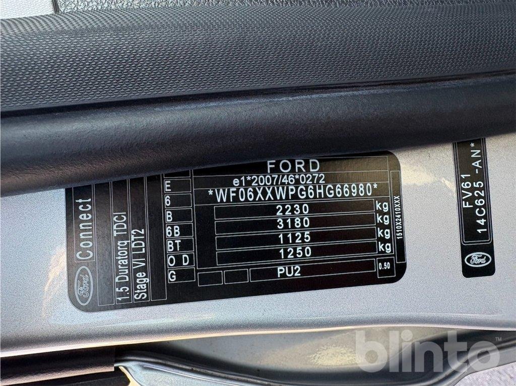 Sonstige Transporttechnik typu Ford Transit Connect, Gebrauchtmaschine v Düsseldorf (Obrázek 6)