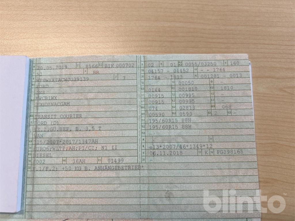 Sonstige Transporttechnik del tipo Ford Transit Courier Trend, Gebrauchtmaschine en Düsseldorf (Imagen 6)