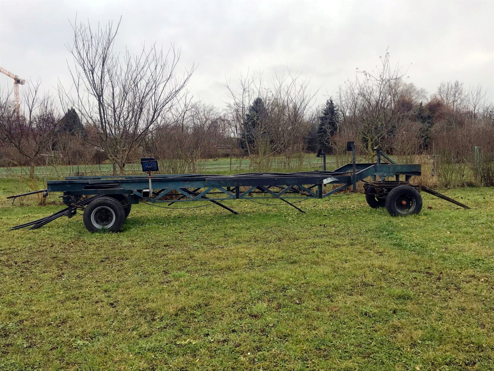 Sonstige Transporttechnik des Typs Hafentrailer Eigenbau stabil, Gebrauchtmaschine in Heidelberg-Süd (Bild 2)
