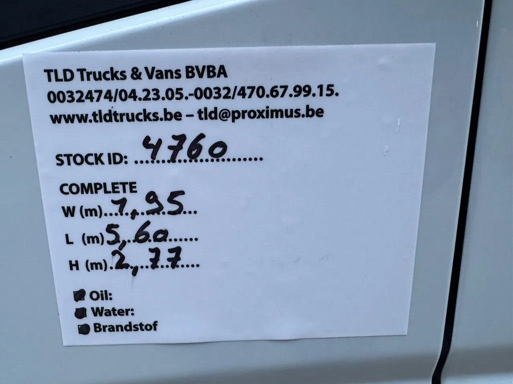 Sonstige Transporttechnik del tipo Iveco Daily 35S16 **EURO 6B-LOW MILEAGE-BELGIAN ORIGINE**, Gebrauchtmaschine en Kessel (Imagen 10)