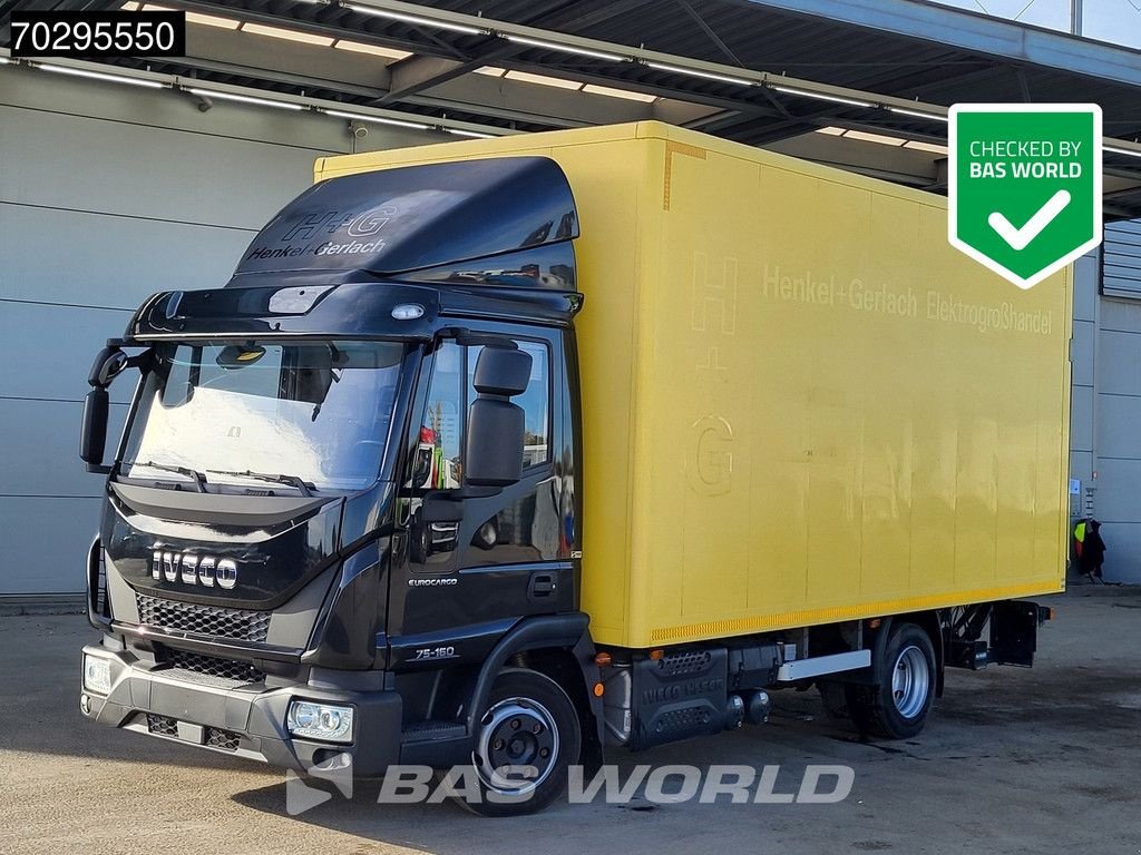 Sonstige Transporttechnik typu Iveco Eurocargo 75E160 4X2 7.5tonner Automatic 1000kg Ladebordwand Eur, Gebrauchtmaschine v Veghel (Obrázek 1)