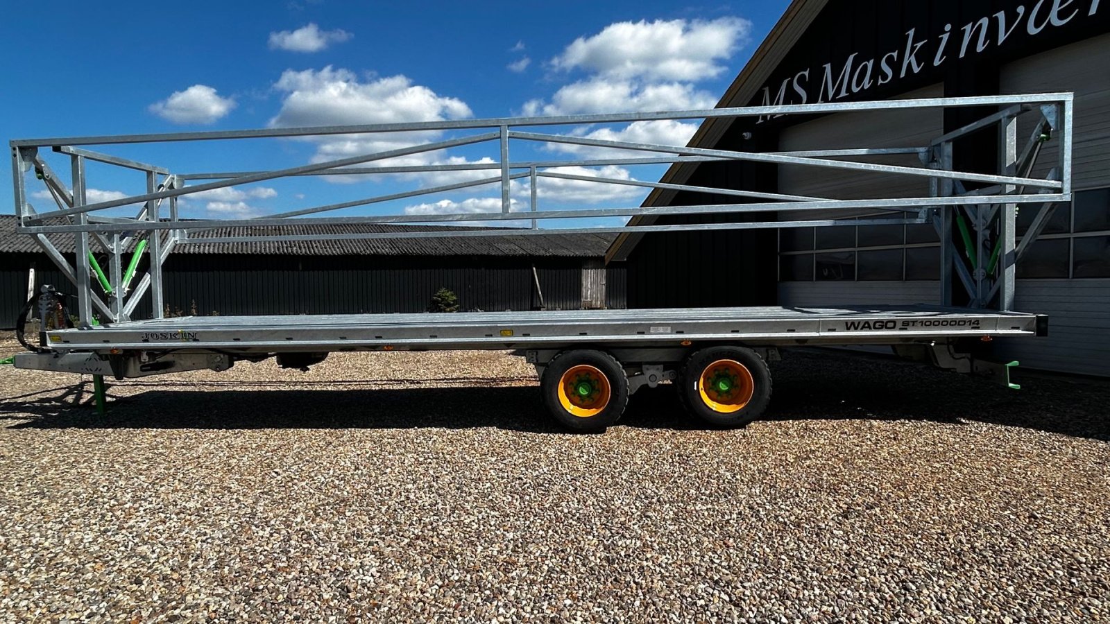 Sonstige Transporttechnik του τύπου Joskin Wago-Loader 10000, Gebrauchtmaschine σε Hejnsvig (Φωτογραφία 10)