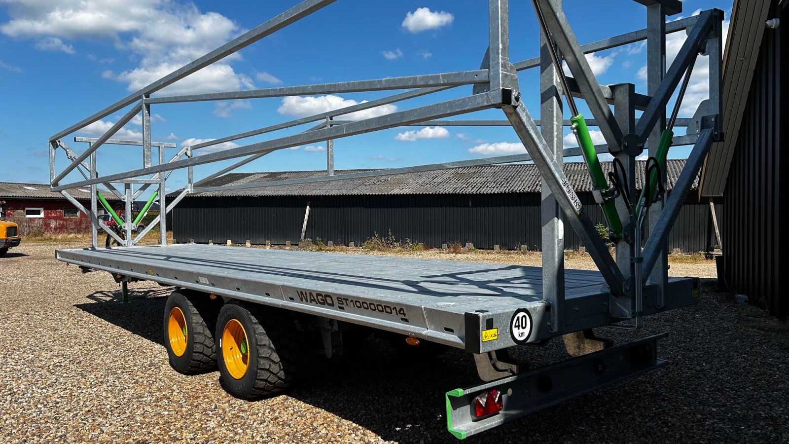 Sonstige Transporttechnik του τύπου Joskin Wago-Loader 10000, Gebrauchtmaschine σε Hejnsvig (Φωτογραφία 9)