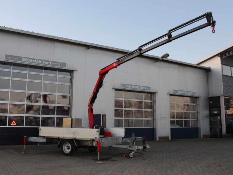 Sonstige Transporttechnik des Typs Klagie KRANANHÄNGER mit Fassi-Kran Modell F40BF.0.24 Active, Gebrauchtmaschine in Wagenfeld (Bild 1)
