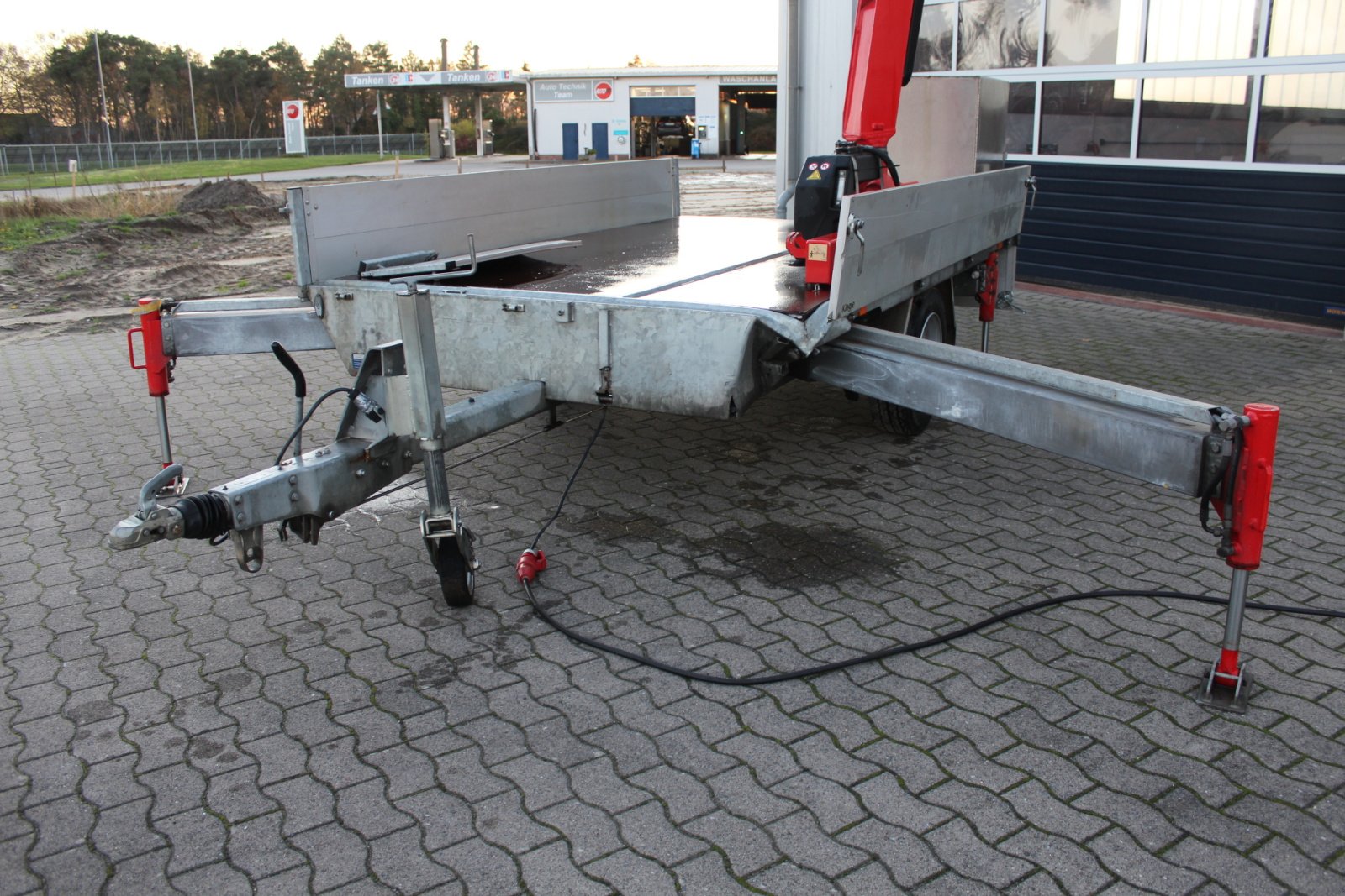 Sonstige Transporttechnik του τύπου Klagie KRANANHÄNGER mit Fassi-Kran Modell F40BF.0.24 Active, Gebrauchtmaschine σε Wagenfeld (Φωτογραφία 7)