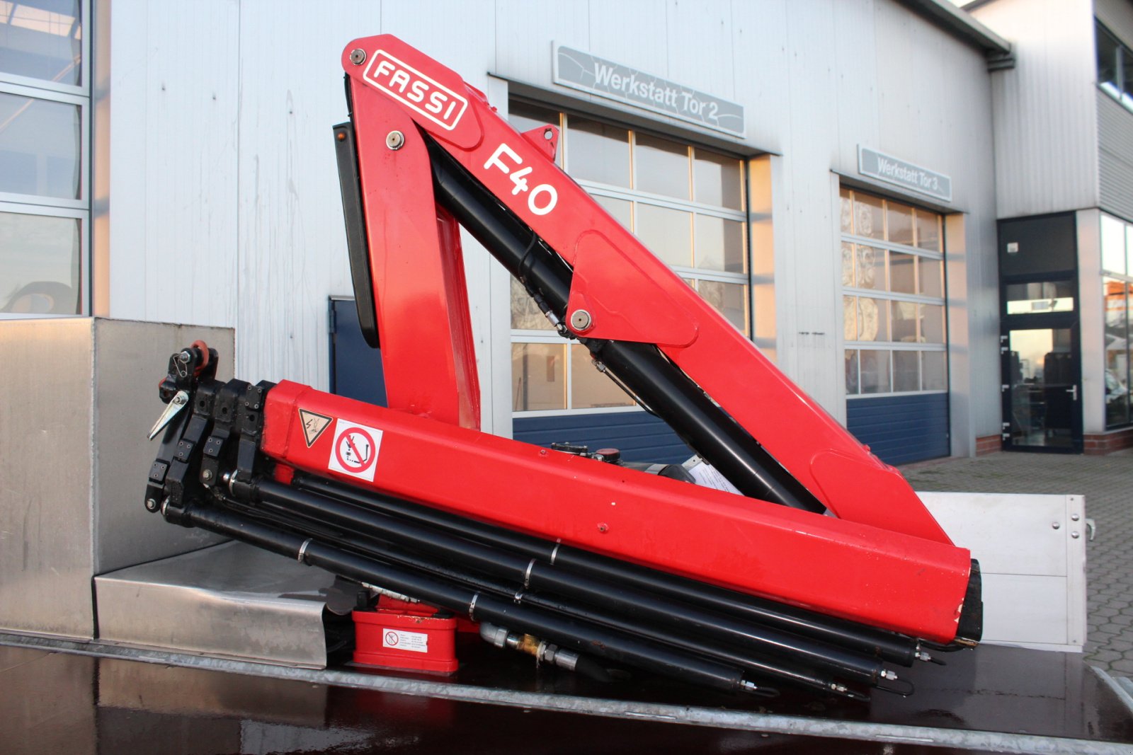 Sonstige Transporttechnik του τύπου Klagie KRANANHÄNGER mit Fassi-Kran Modell F40BF.0.24 Active, Gebrauchtmaschine σε Wagenfeld (Φωτογραφία 11)