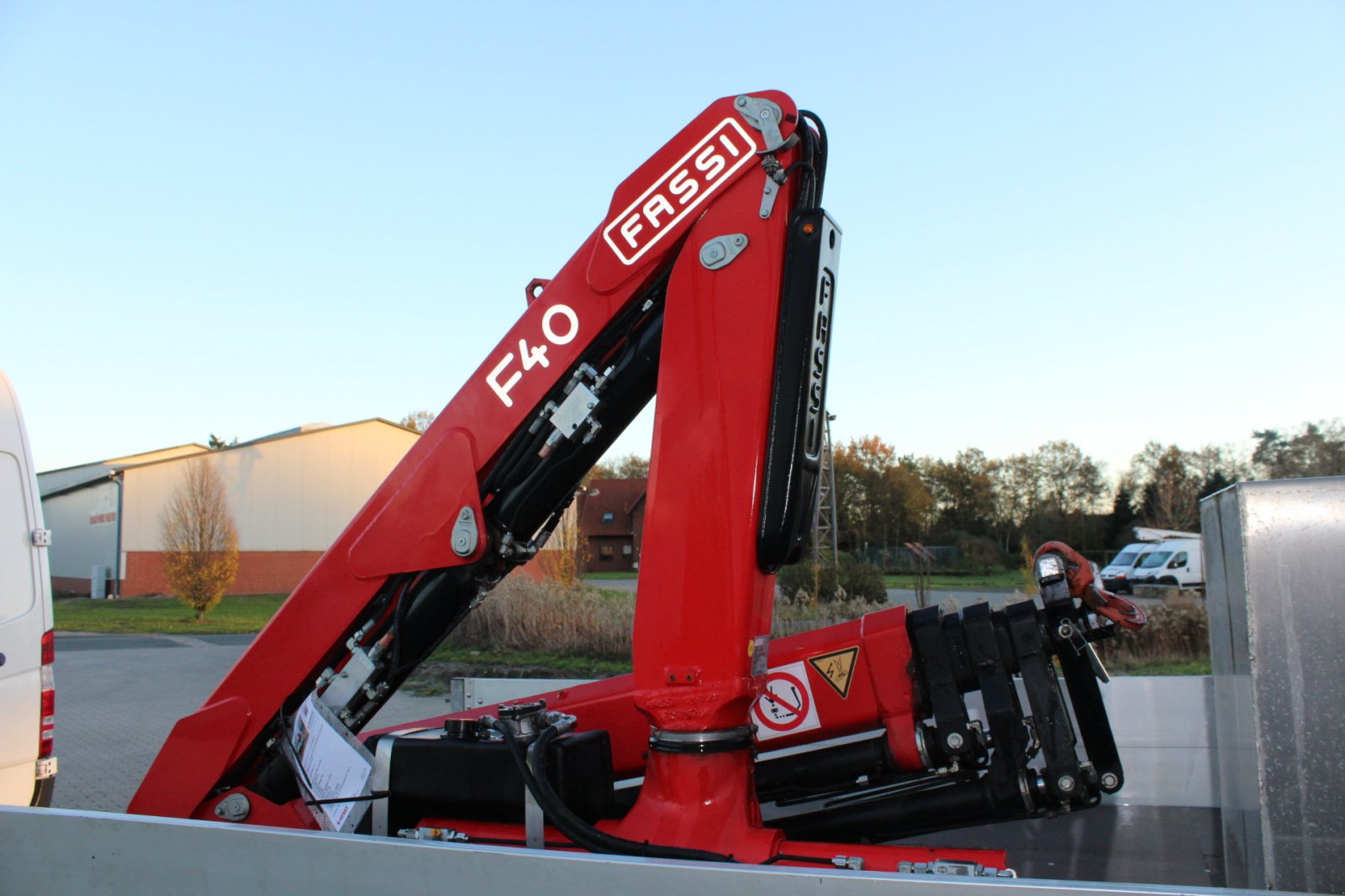 Sonstige Transporttechnik του τύπου Klagie KRANANHÄNGER mit Fassi-Kran Modell F40BF.0.24 Active, Gebrauchtmaschine σε Wagenfeld (Φωτογραφία 13)