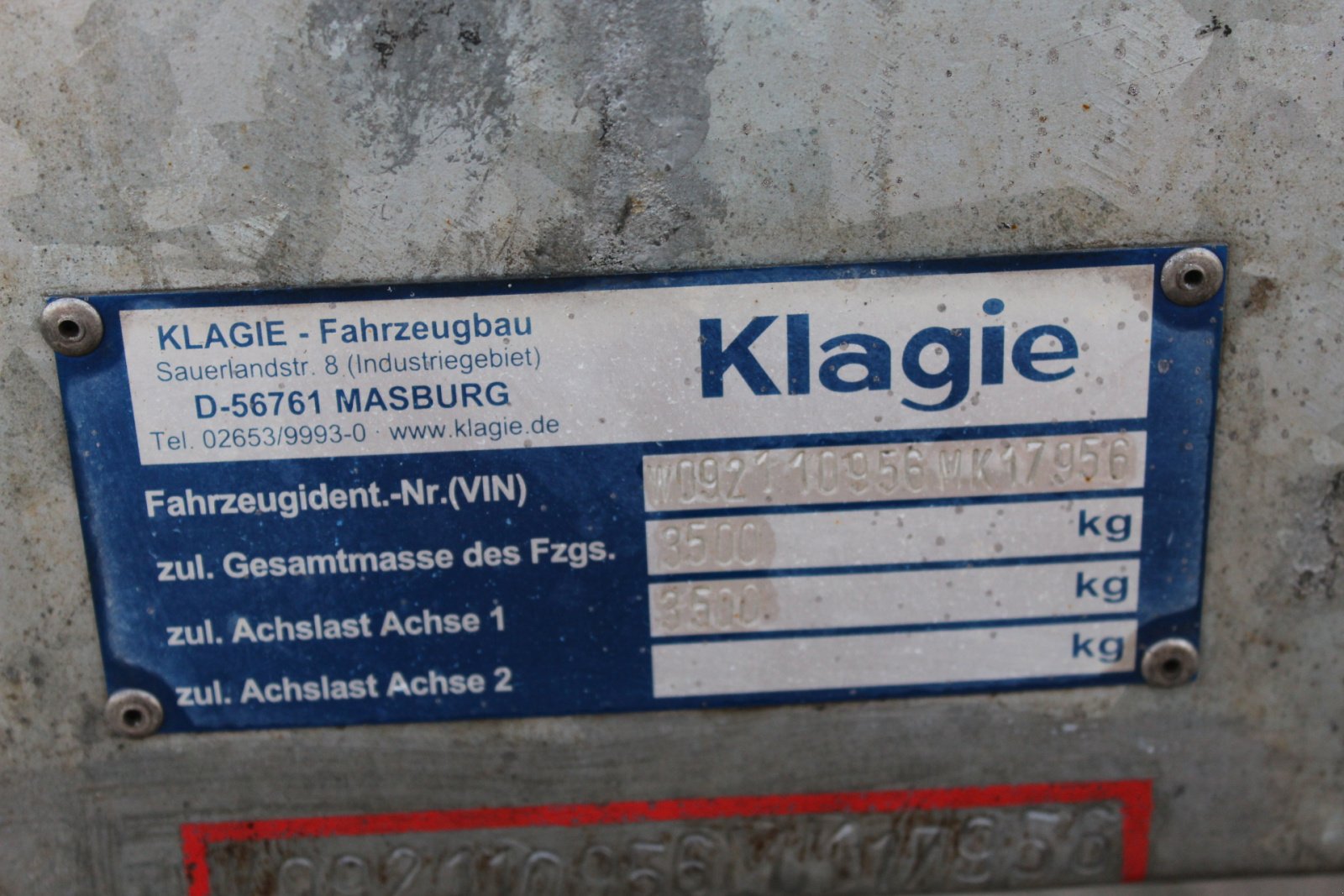 Sonstige Transporttechnik του τύπου Klagie KRANANHÄNGER mit Fassi-Kran Modell F40BF.0.24 Active, Gebrauchtmaschine σε Wagenfeld (Φωτογραφία 17)