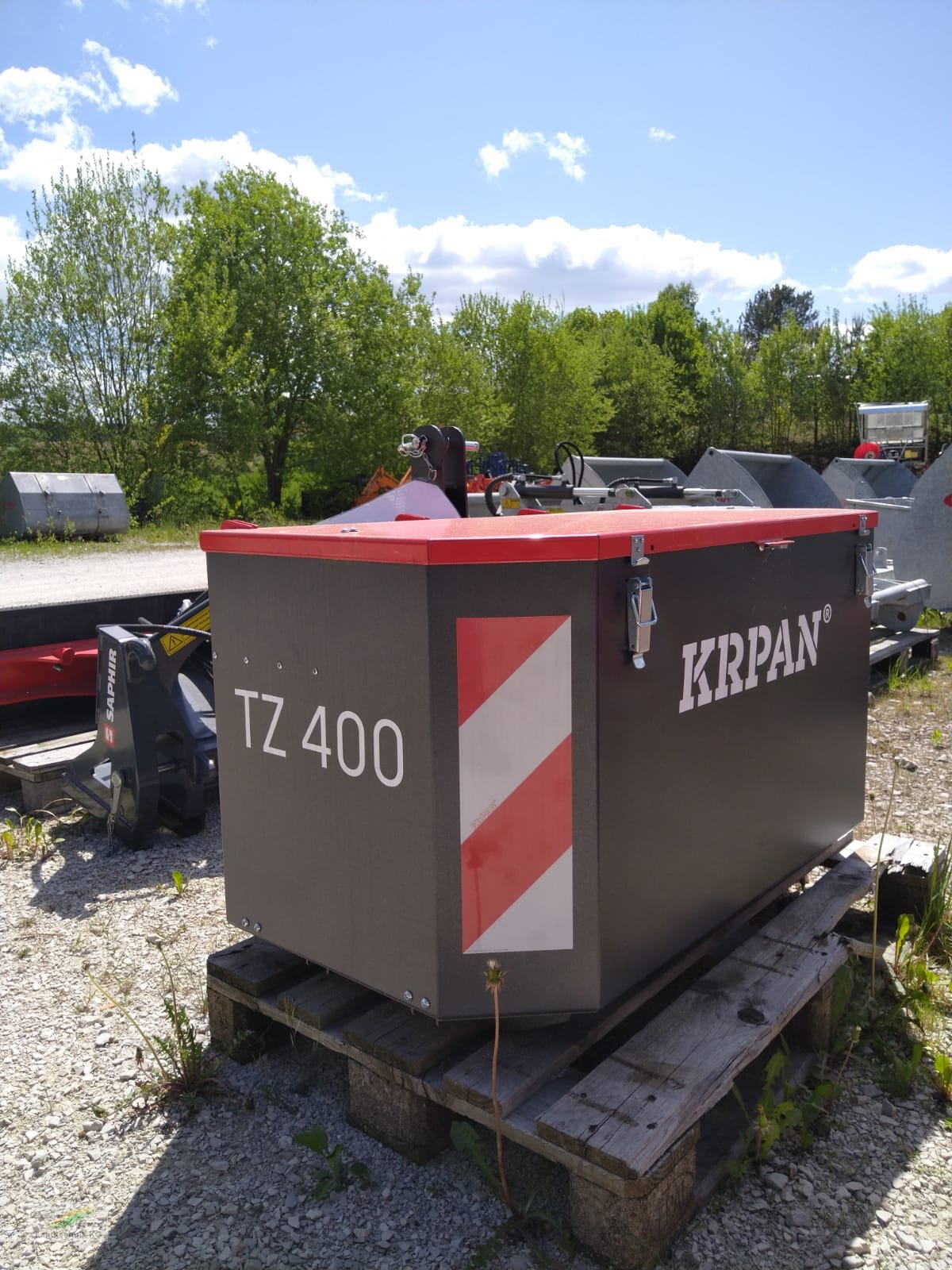 Sonstige Transporttechnik des Typs Krpan Transportbehälter TZ 400, Neumaschine in Pegnitz-Bronn (Bild 1)