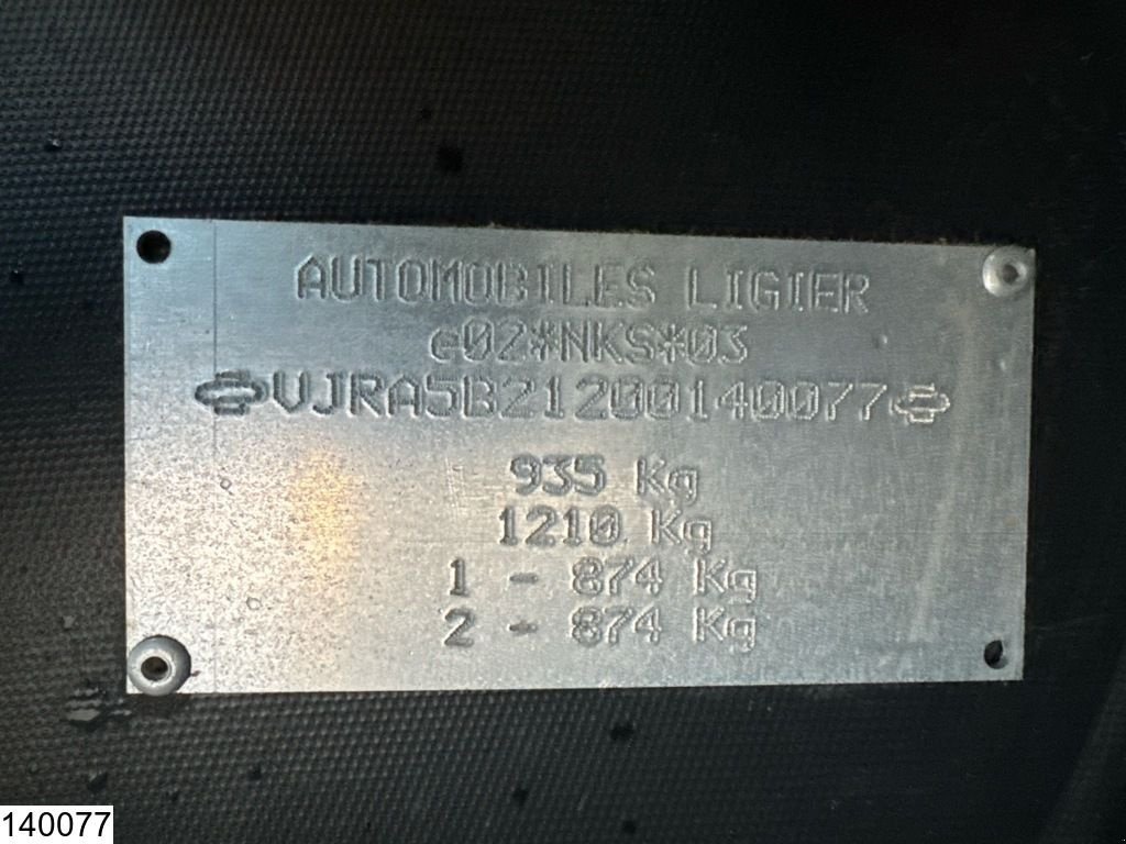 Sonstige Transporttechnik des Typs Ligier Quad be sun 50 km/h, 43,630 km, electric, Gebrauchtmaschine in Ede (Bild 8)