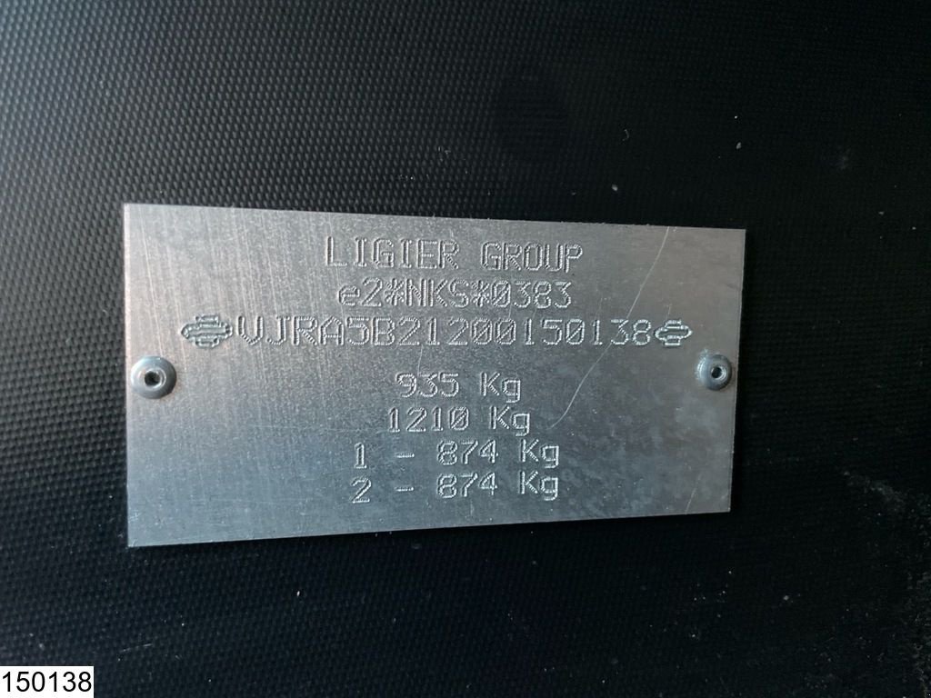 Sonstige Transporttechnik типа Ligier Quad be sun 50km/h, 33847KM, electric, Gebrauchtmaschine в Ede (Фотография 8)