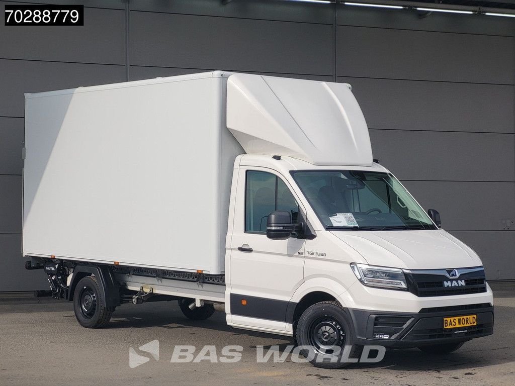 Sonstige Transporttechnik Türe ait MAN TGE 3.180 Automaat Laadklep Bakwagen 2025 Facelift Navi LED Airc, Neumaschine içinde Veghel (resim 5)