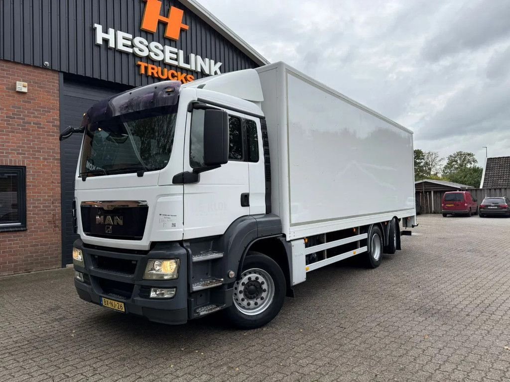 Sonstige Transporttechnik Türe ait MAN TGS 26.320 Koffer Stuuras AHK 2500KG LBW 580.347KM! NL Truck, Gebrauchtmaschine içinde Saasveld (resim 1)