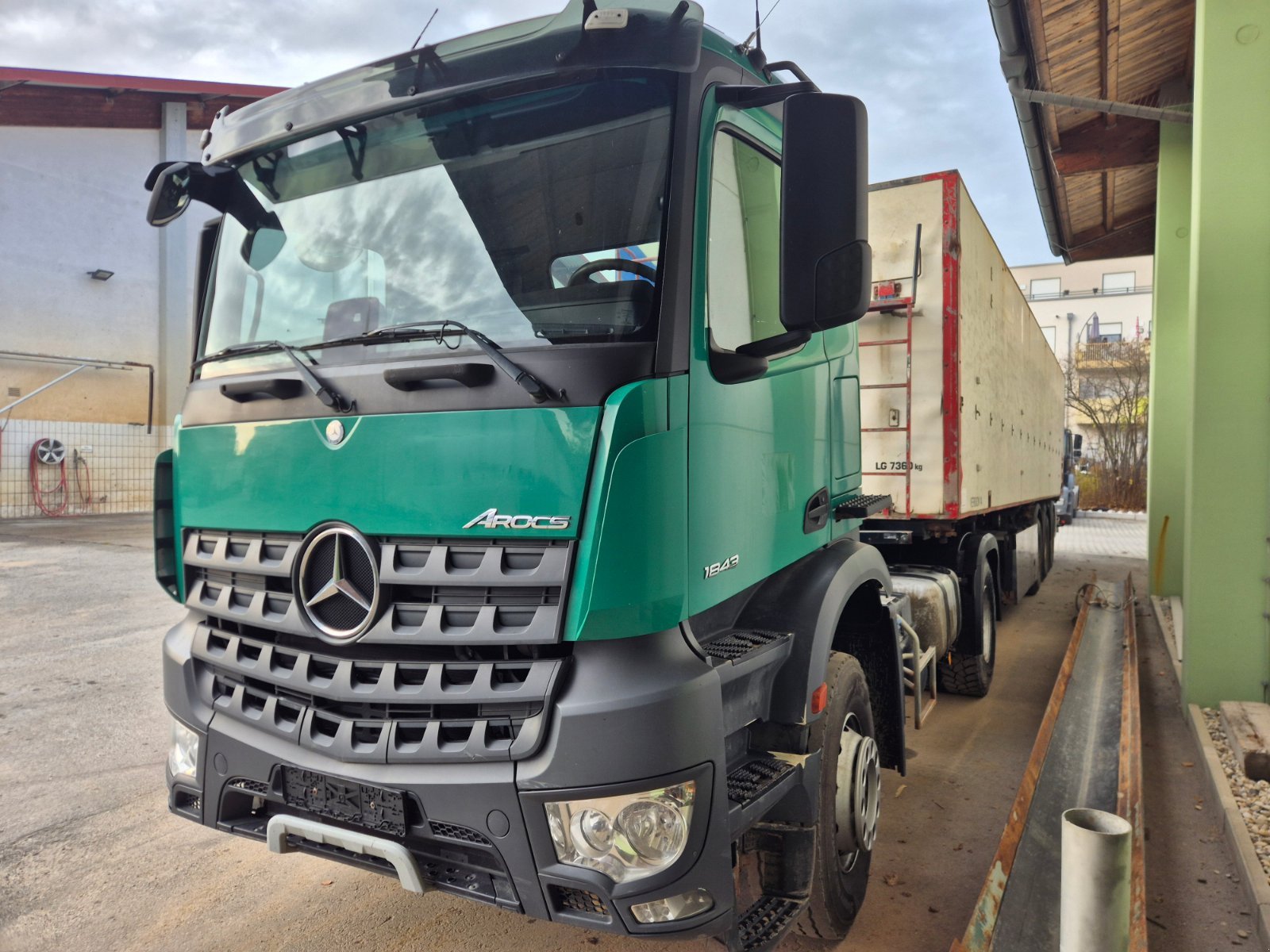 Sonstige Transporttechnik del tipo Mercedes-Benz Arocs Bandwagen Onderlosser BDF Sattelzugmaschine Bandwagen, Gebrauchtmaschine In Rinkam (Immagine 3)