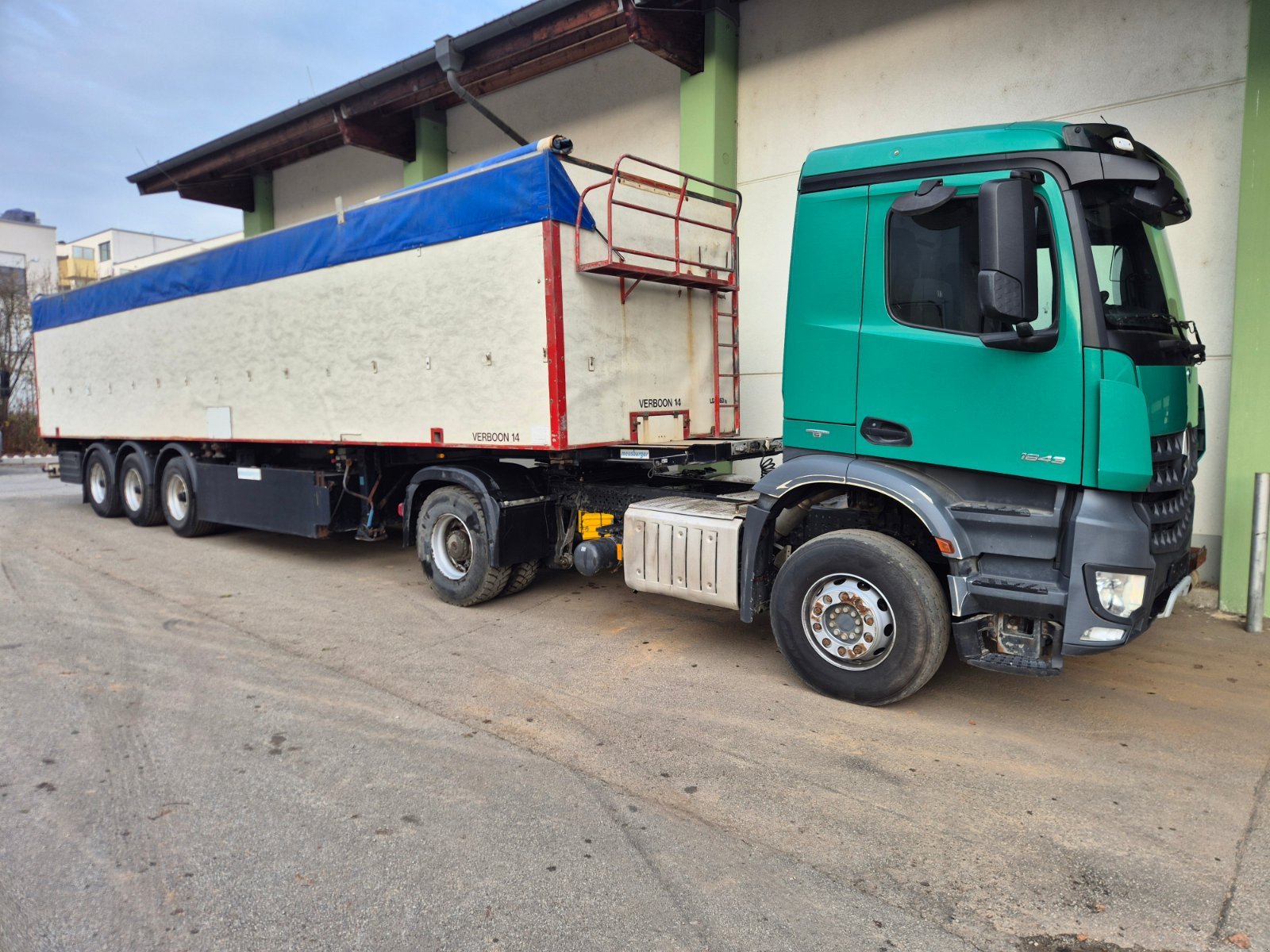 Sonstige Transporttechnik типа Mercedes-Benz Sattelzugmaschine Bandwagen, Gebrauchtmaschine в Rinkam (Фотография 1)