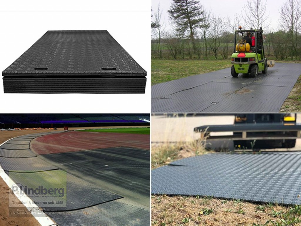 Sonstige Transporttechnik tipa P.Lindberg GmbH Fahrplatten max. je 80 Tonnen Baggerplatten Überfahrplatten 200x100x2 cm, Neumaschine u Großenwiehe (Slika 4)