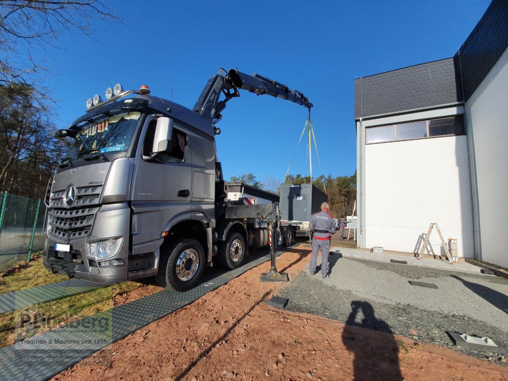 Sonstige Transporttechnik tipa P.Lindberg GmbH Fahrplatten max. je 80 Tonnen Baggerplatten Überfahrplatten 200x100x2 cm, Neumaschine u Großenwiehe (Slika 1)