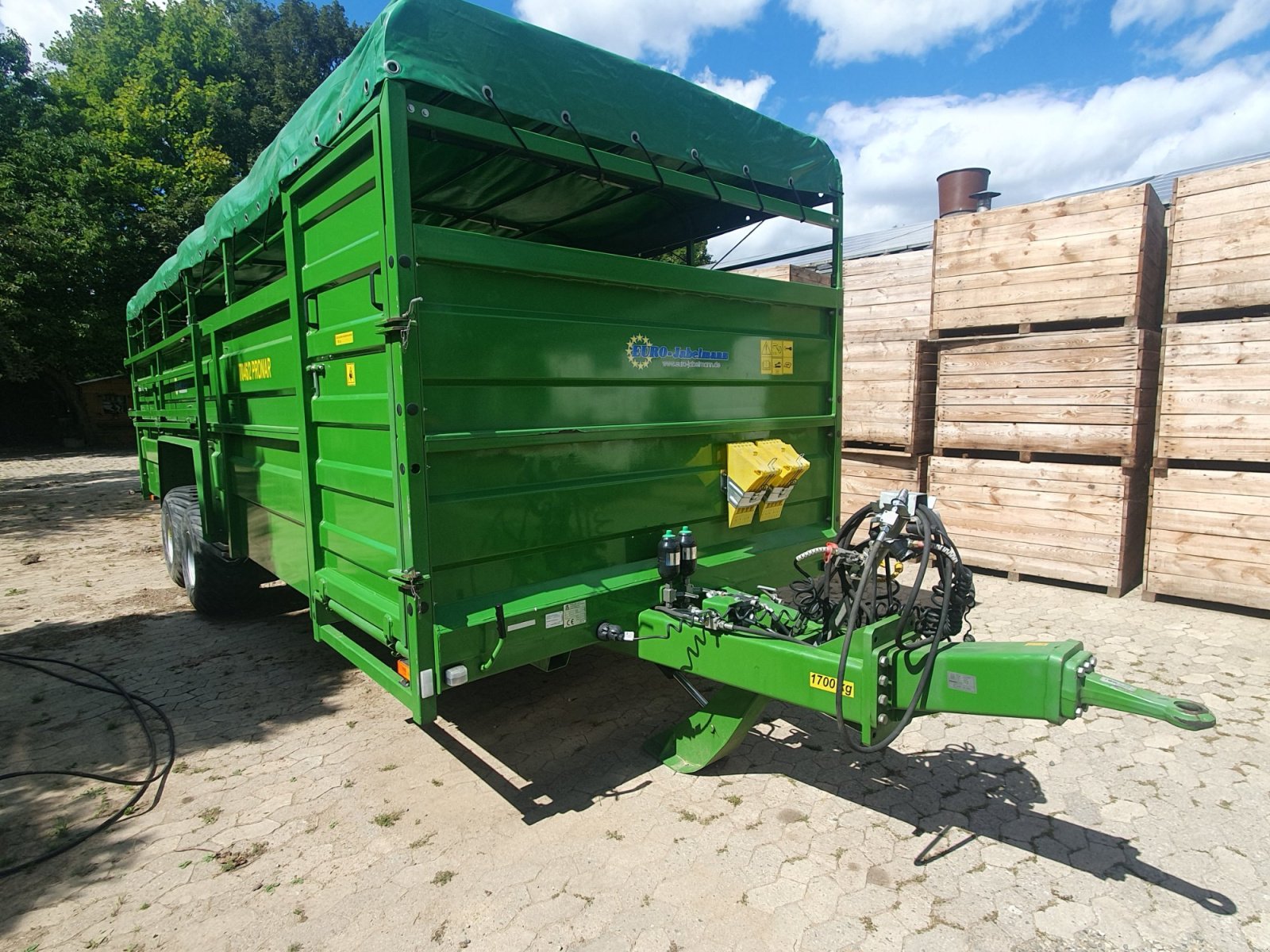Sonstige Transporttechnik typu PRONAR T 046/2, Gebrauchtmaschine w Marktleuthen (Zdjęcie 2)