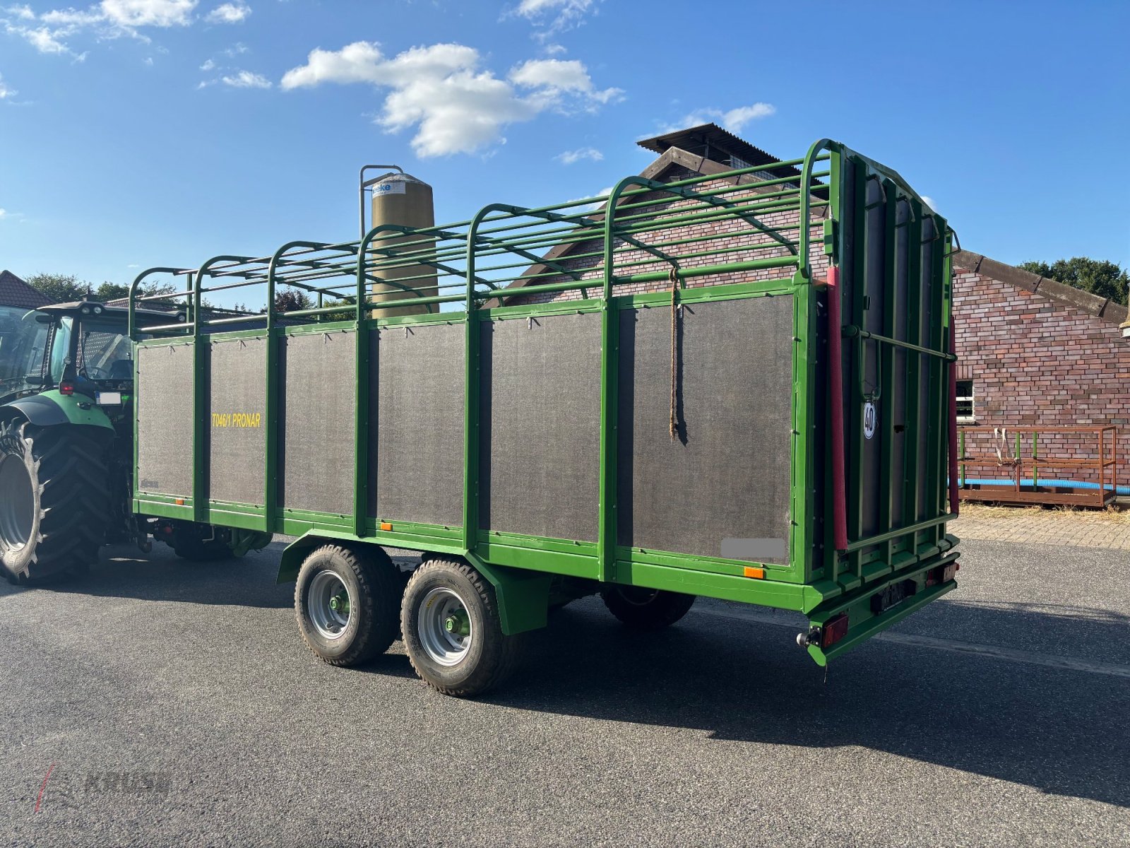 Sonstige Transporttechnik typu PRONAR T046/1 Viehwagen/Viehtransportanhänger, Gebrauchtmaschine v Fürstenau (Obrázek 2)