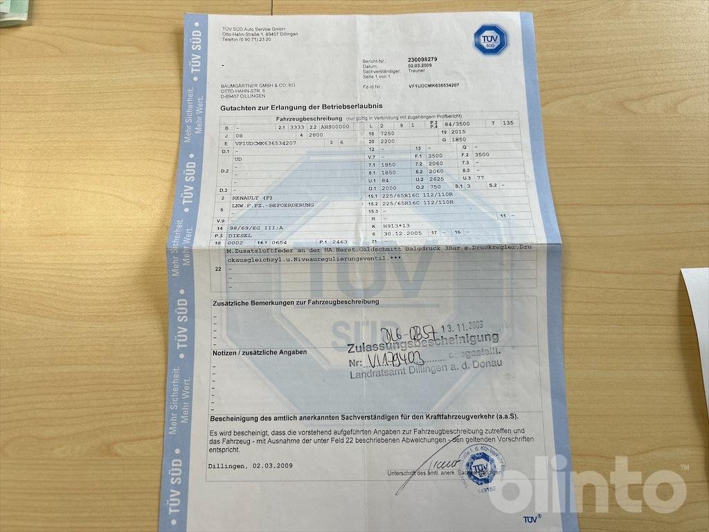 Sonstige Transporttechnik del tipo Renault Master dci 120, Gebrauchtmaschine In Düsseldorf (Immagine 6)