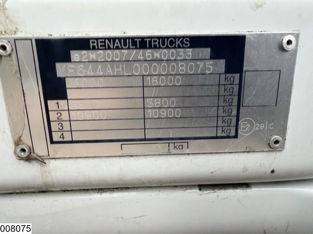 Sonstige Transporttechnik Türe ait Renault Midlum EURO 5, Dhollandia, Gebrauchtmaschine içinde Ede (resim 8)