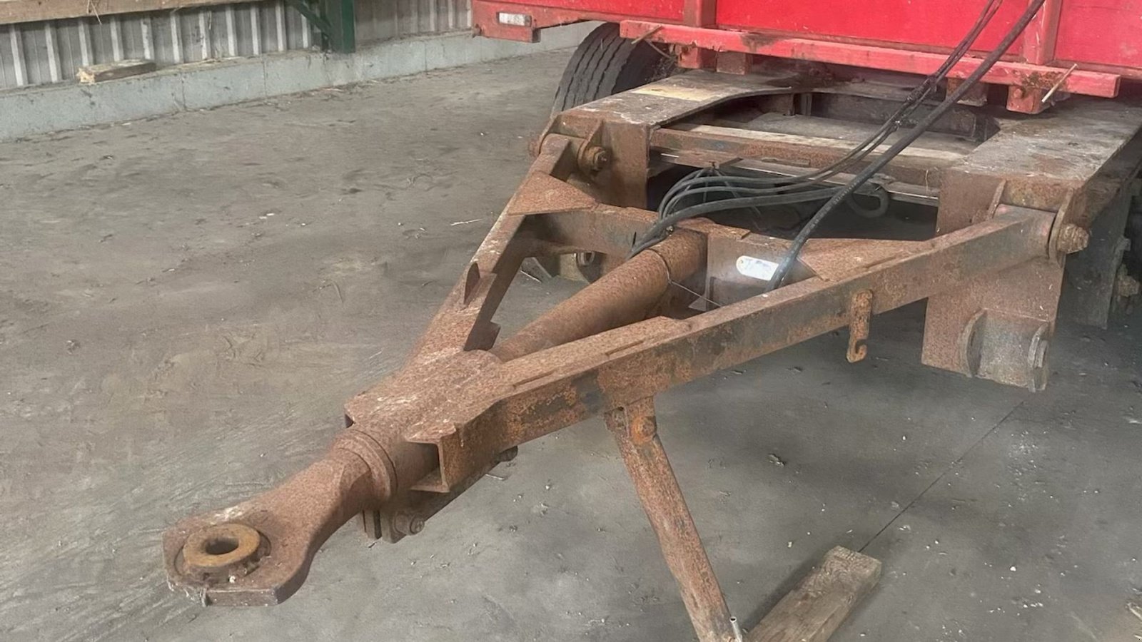 Sonstige Transporttechnik van het type Scania 8,5 meter halmvogn, Gebrauchtmaschine in øster ulslev (Foto 4)