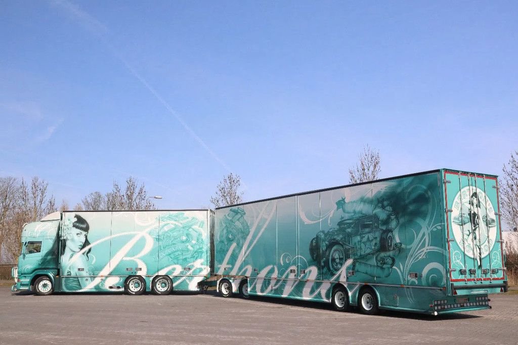 Sonstige Transporttechnik typu Scania R560 V8 BERTHONS HOT ROD CUSTOM SPECIAL TRUCK, Gebrauchtmaschine v Marknesse (Obrázek 4)