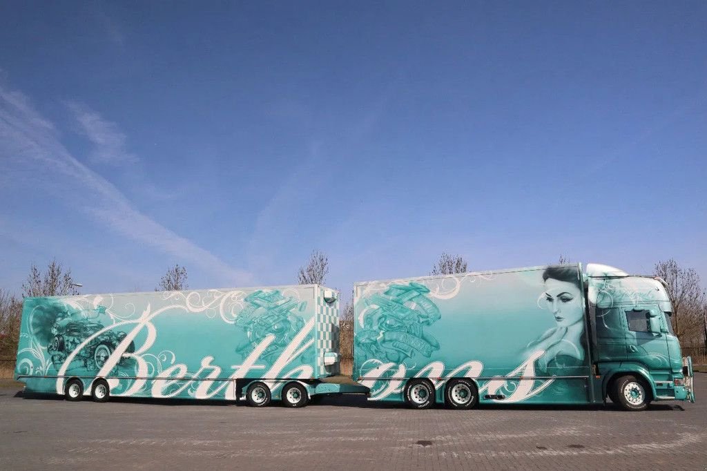 Sonstige Transporttechnik typu Scania R560 V8 BERTHONS HOT ROD CUSTOM SPECIAL TRUCK, Gebrauchtmaschine v Marknesse (Obrázek 9)