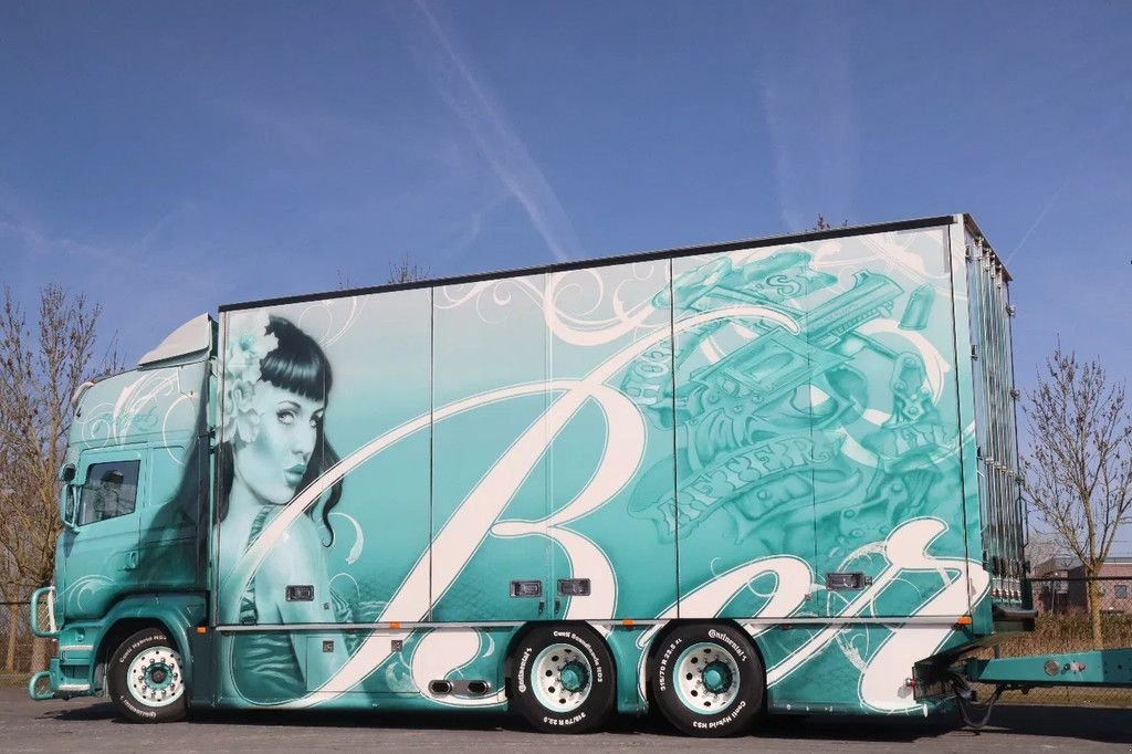 Sonstige Transporttechnik от тип Scania R560 V8 BERTHONS HOT ROD CUSTOM SPECIAL TRUCK, Gebrauchtmaschine в Marknesse (Снимка 3)